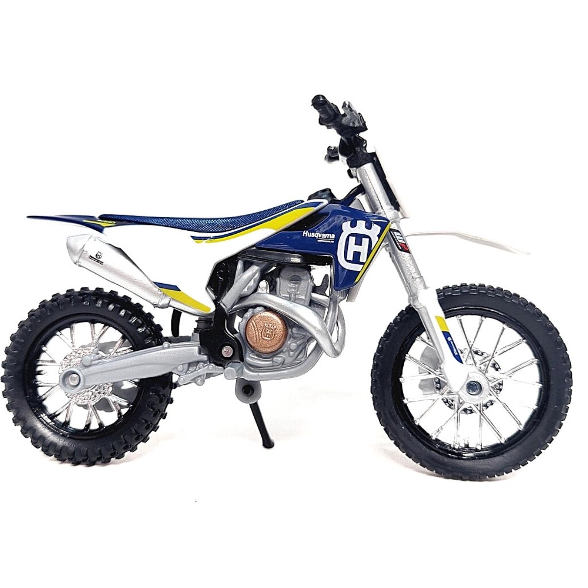 やまは Miniatura Moto Husqvarna Fc 450 1/18 Branca Maisto 35300