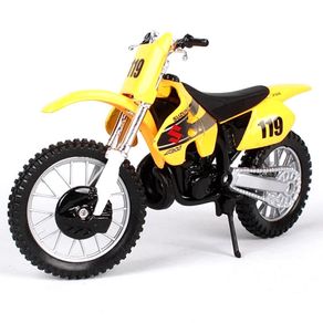 Miniatura-Moto-Suzuki-RM-Z-250-1-18-Amarelo