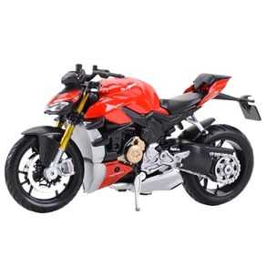 Miniatura-Moto-Ducati-Super-Naked-V4-S-1-18-Vermelho