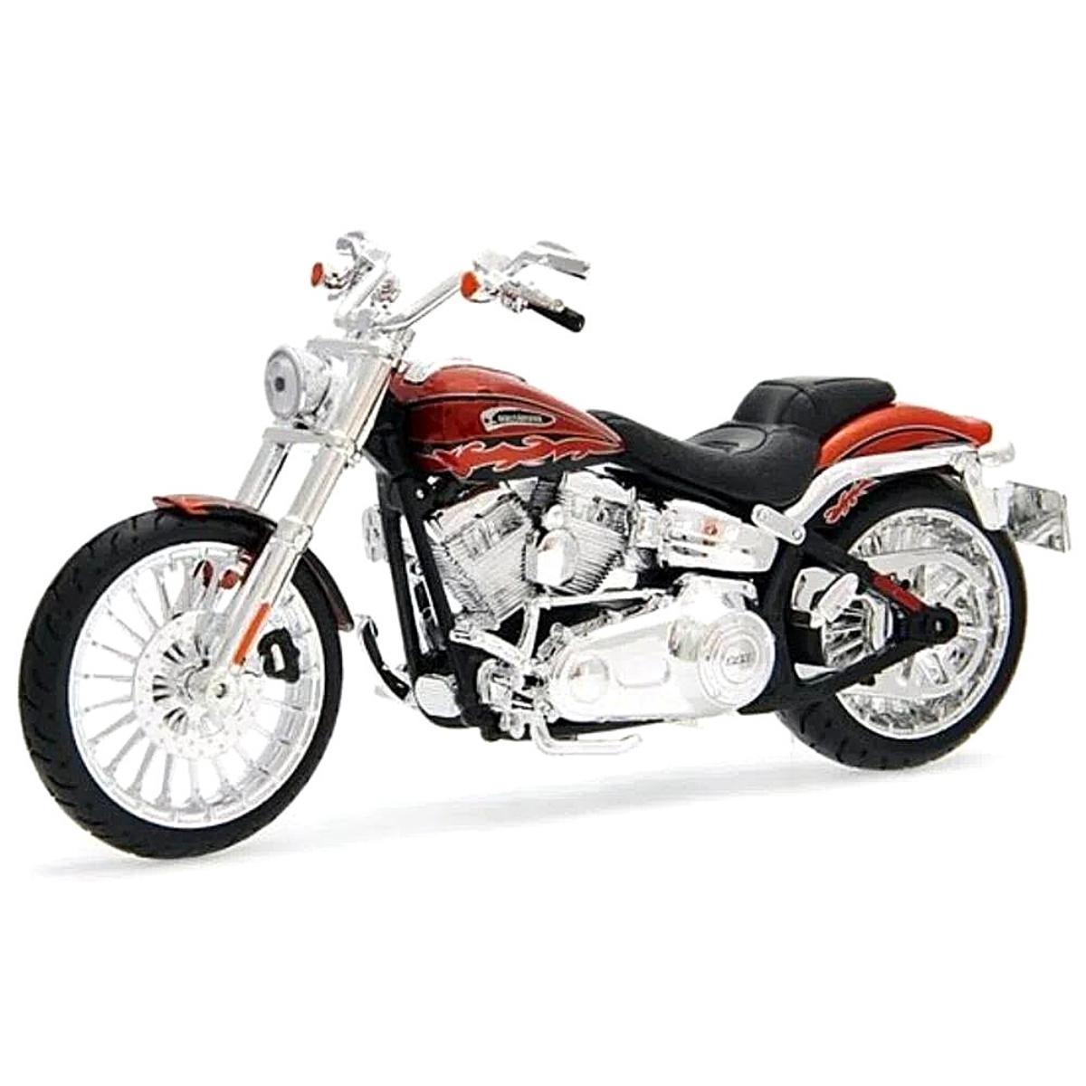 Miniatura Motocicleta Harley Davidson Cvo Breakout 2014 1/12