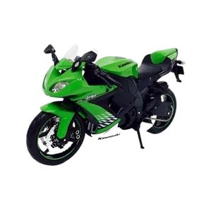Miniatura-Moto-Kawasaki-Ninja-ZX-10-R-1-12-Verde