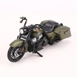 Miniatura-Moto-HD-Road-King-Special-2022-1-18-Verde