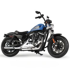Miniatura-Moto-HD-Forty-Eight-Special-1-18-Azul