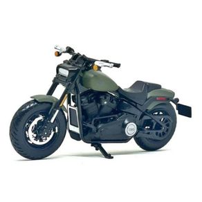 Miniatura-Moto-HD-Fat-Bob-114-1-18-Verde