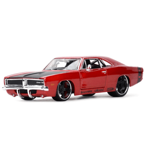 Miniatura-Carro-Dodge-Charger-R-T-1969-1-24-Vermelho