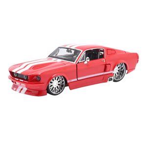 Miniatura-Carro-Ford-Mustang-GT-1967-1-24-Vermelho
