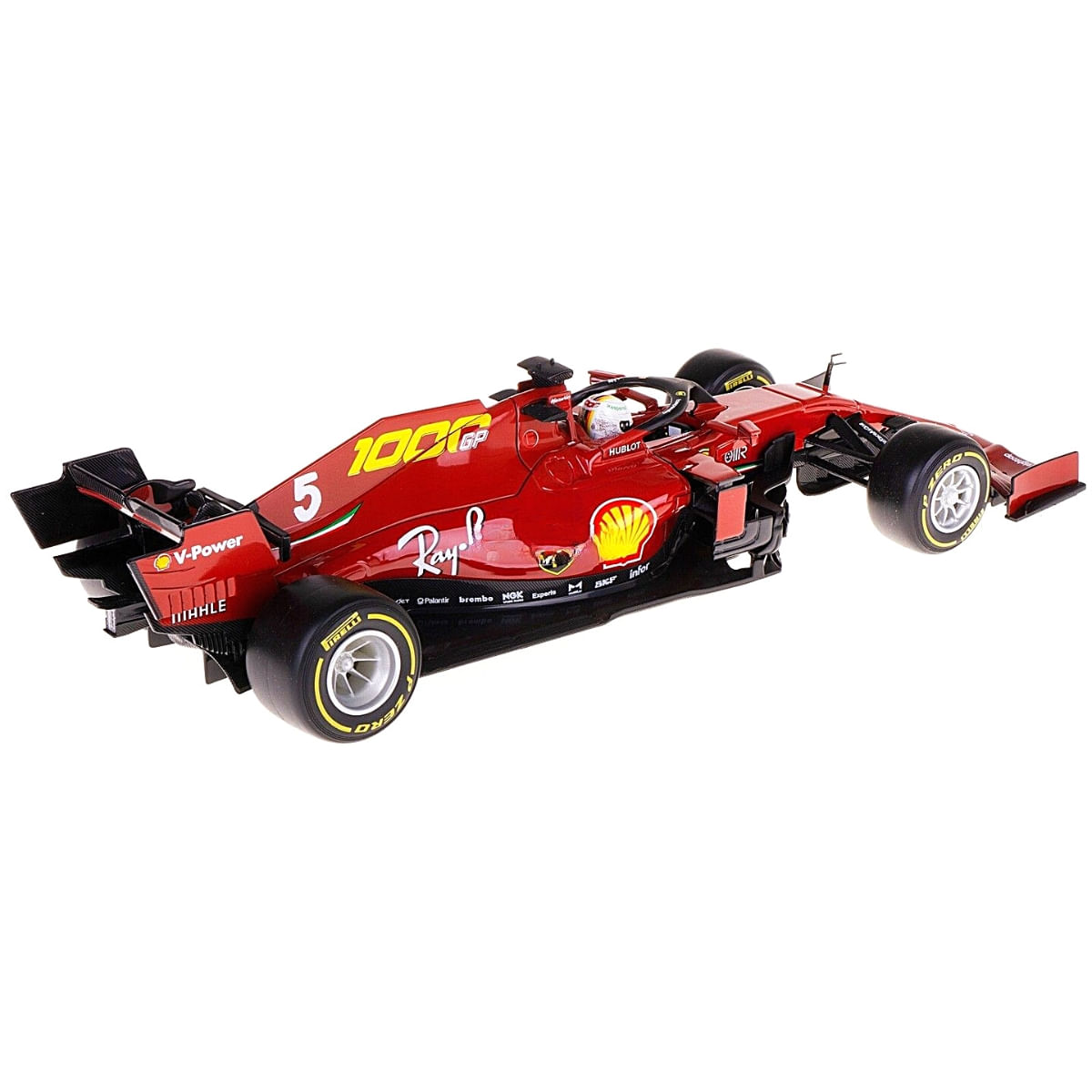 Miniatura Carro F1 Sf1000 Tuscan Gp #5 Vettel 1/18 Bburago 16808