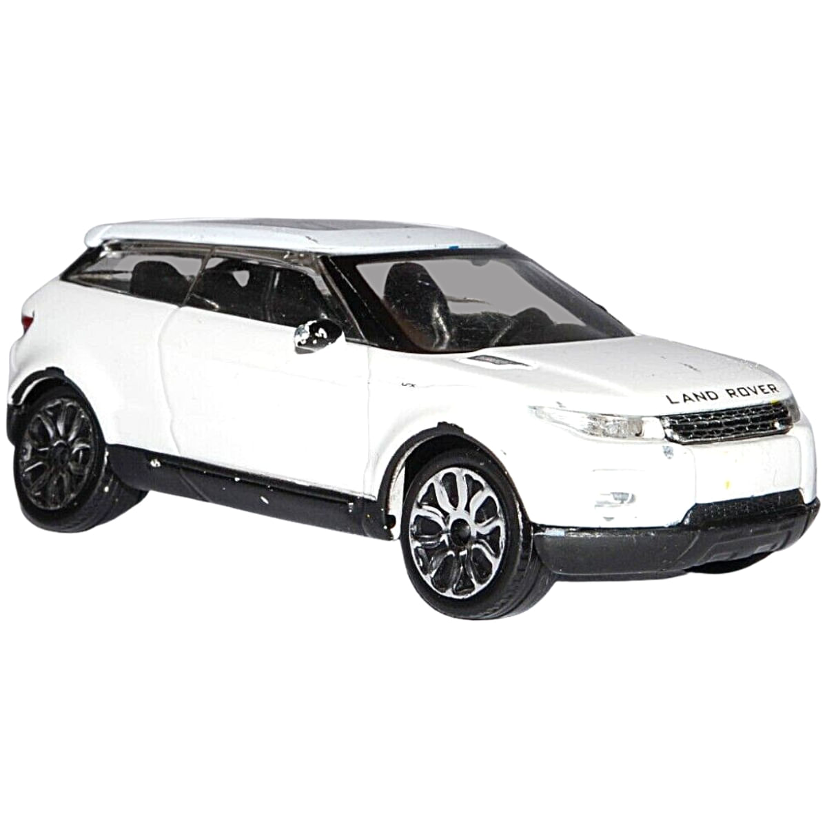 Miniatura Carro Land Rover Lrx Concept 1/43 Branco Bburago 30001