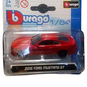 Miniatura-Carro-Ford-Mustang-GT-2015-1-64-Vermelho