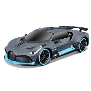 Miniatura-Bugatti-Divo-2019-1-24-Motosounds---Maisto---CINZA