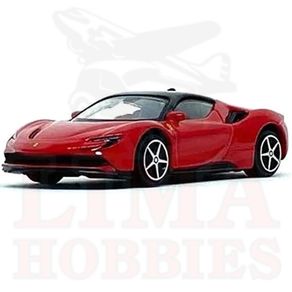 Miniatura-Carro-Ferrari-SF90-Stradale-1-43-Vermelho
