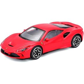 Miniatura-Carro-Ferrari-F8-Tributo-1-43-Vermelho