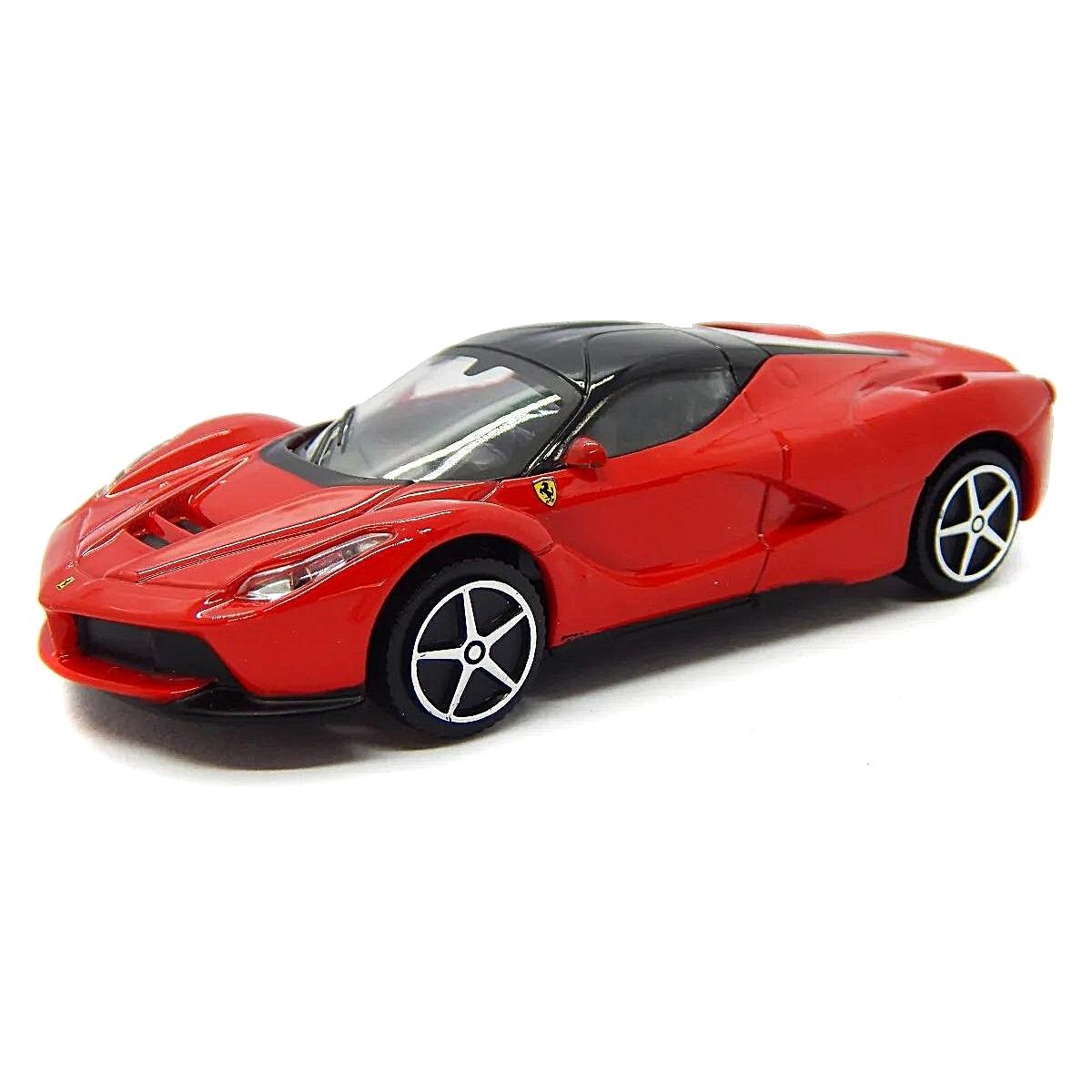 Miniatura Carro Ferrari Laferrari Aperta 1/43 Vermelho Bburago