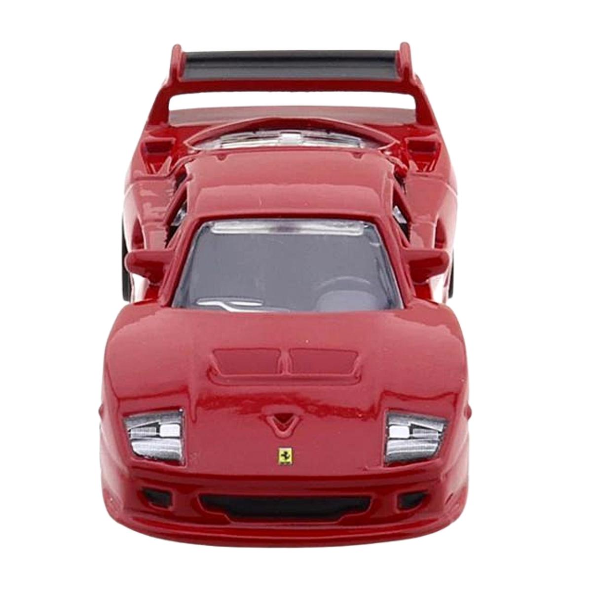 Miniatura Carro Ferrari F40 Competizione 1/43 Vermelho Bburago