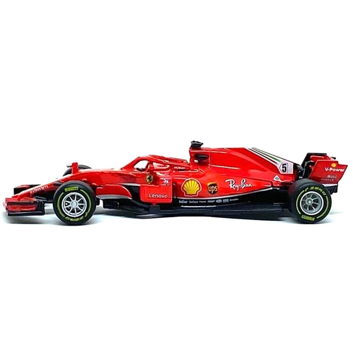品質が完璧 Carro Miniatura Ferrari Vettel S. #5 1/43 2018 Sf71H F1 レーシングカー