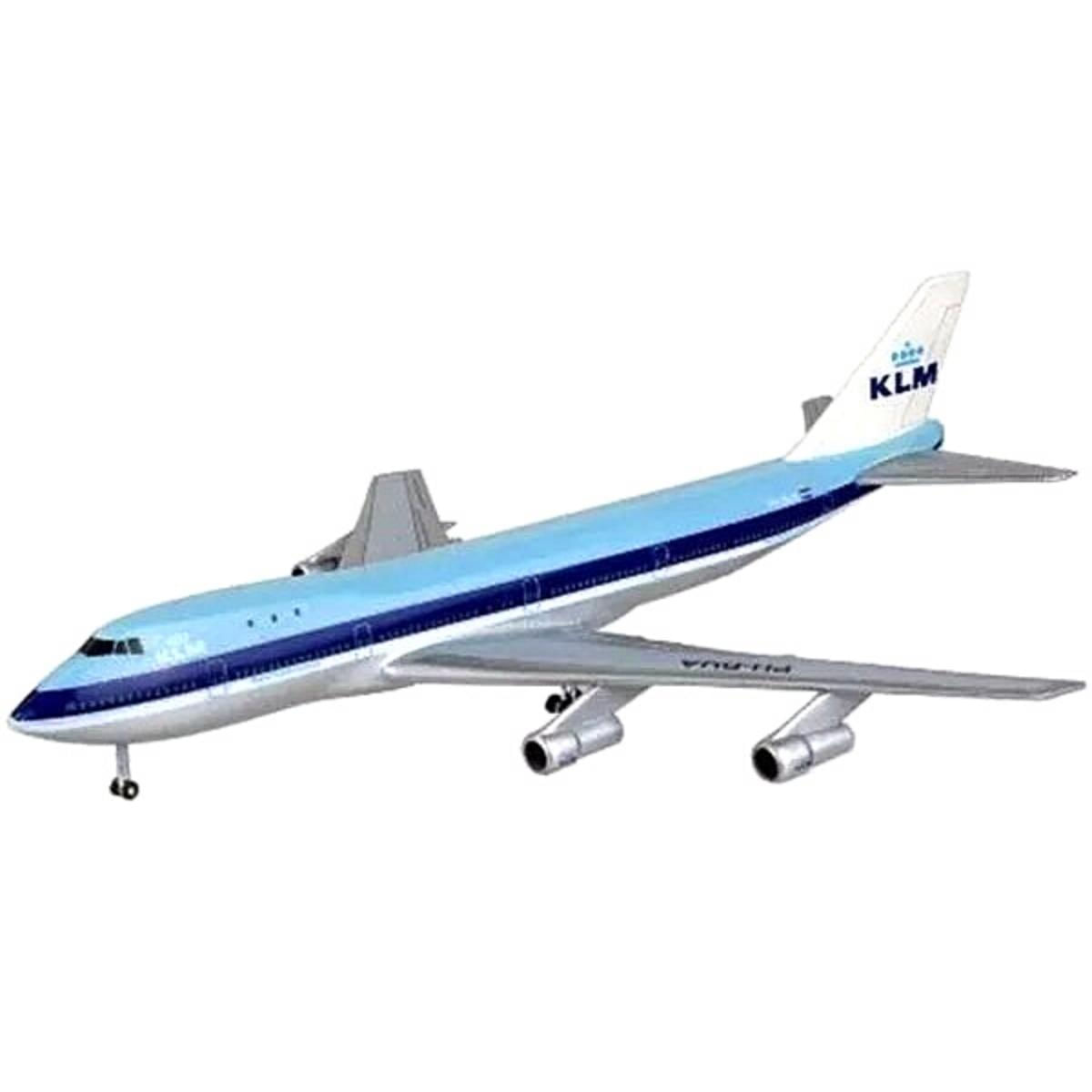 Kit Plástico Avião Boing 747-200 Jumbo Jet 1/450 Revell 3999