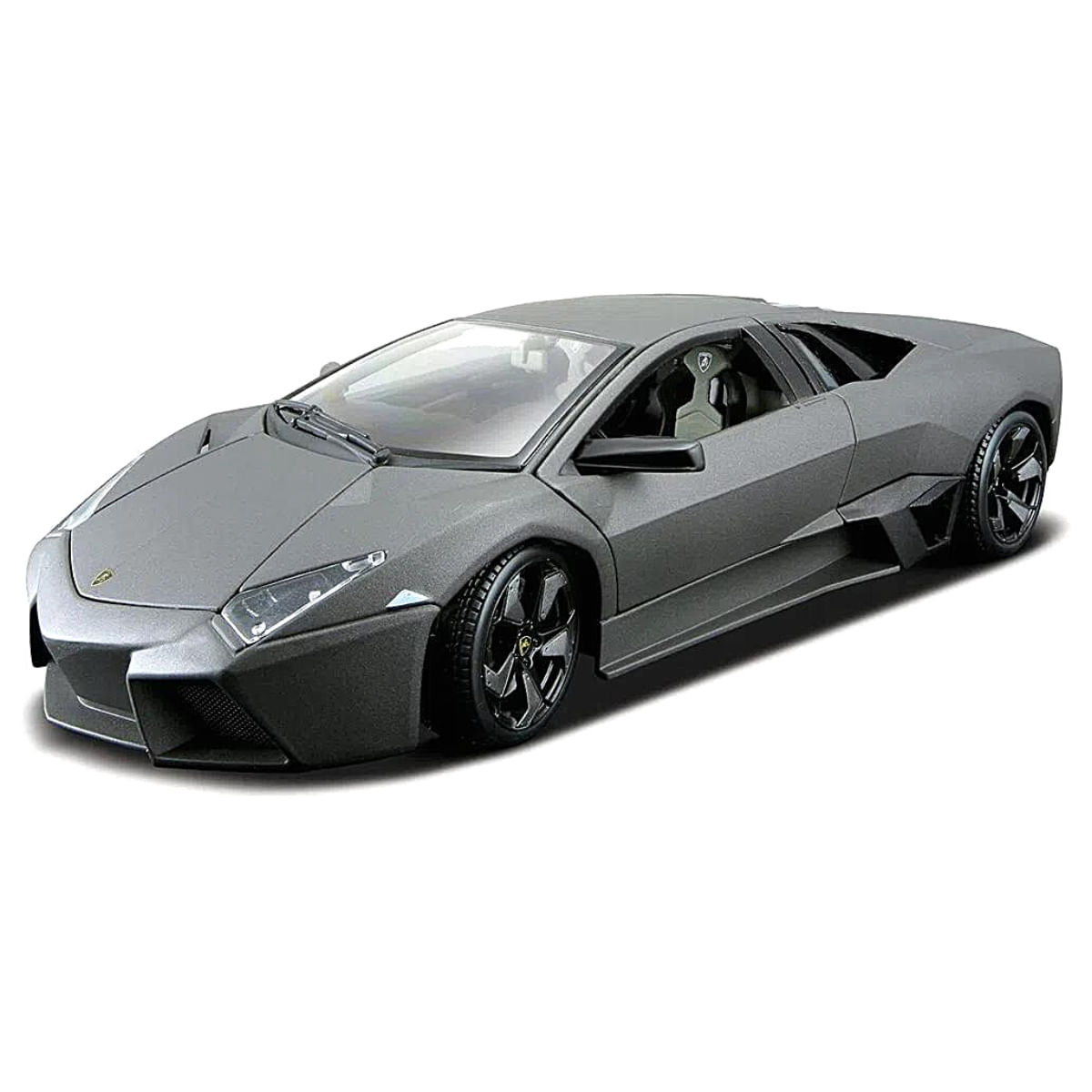 Miniatura Carro Lamborghini Reventón 1/18 Cinza Bburago 11029