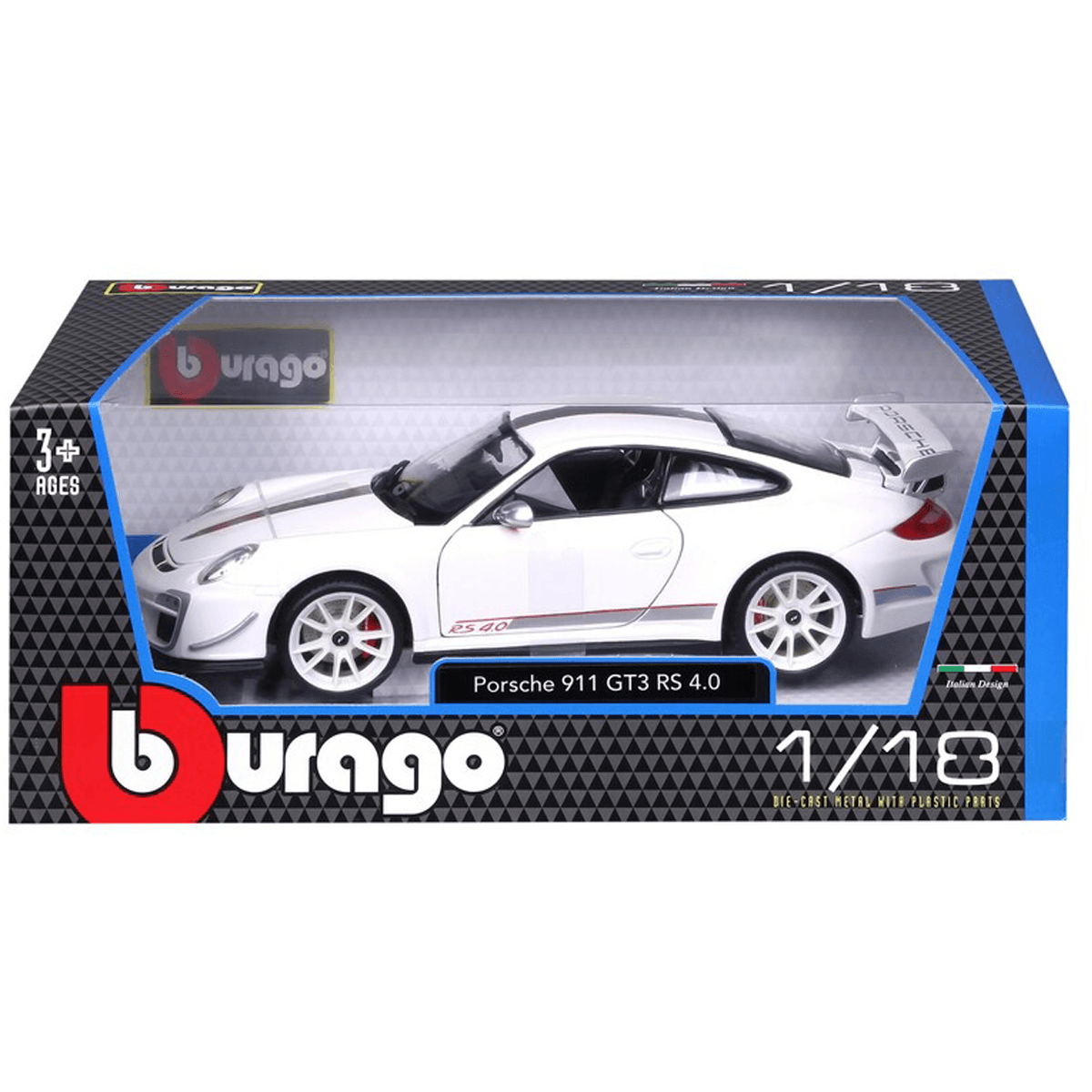 Porsche 911 GT3 RS 4.0 特別版 1:18 模型 Porsche 911 GT3 RS 4.0 (Escala 1:18) – Mad Machines