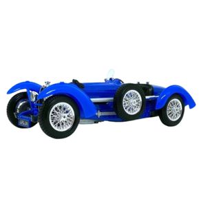 Miniatura-Carro-Bugatti-Type-59-1934-1-18-Azul