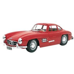 Miniatura-Carro-Mercedes-Benz-300-SL--1954--1-24-Vermelho