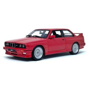 Miniatura-Carro-BMW-3-Series-M3-1988-1-24-Vermelho