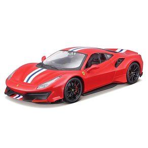 Miniatura-Carro-Ferrari-488-Pista-1-24-Vermelho