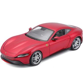 Miniatura-Carro-Ferrari-Roma-1-24-Vermelho