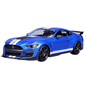 Miniatura-Carro-Ford-Mustang-Shelby-GT500-20-1-18-Azul