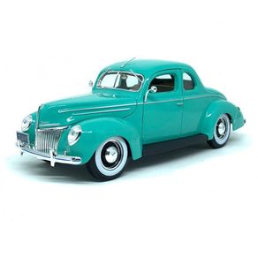 Miniatura---Carro---1939-Ford-Deluxe---1-18---Maisto-Special-Edition---Verde