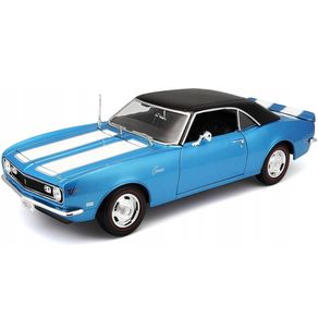 Miniatura-Carro-Chevrolet-Camaro-Z-28-1968-1-18-Azul