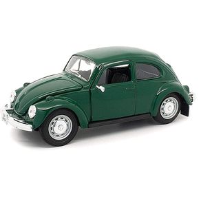Miniatura-Carro-Volkswagen-Beetle-Fusca-1-24-Verde