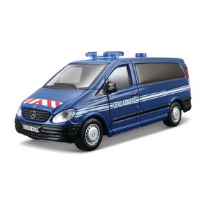 Miniatura---Carro---Mercedes-Benz-Vito---1-50---Bburago-Emergency---AZUL