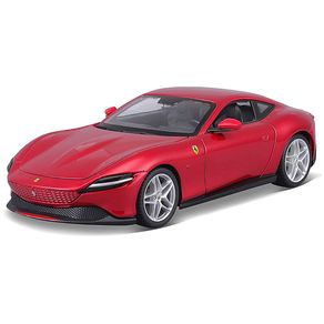 Kit-Miniatura-Carro-Para-Montar-Ferrari-Roma-1-24-Vermelho