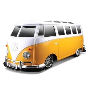 Carro-de-Controle-Remoto-Volkswagen-Van-Samba-1-10-Amarelo
