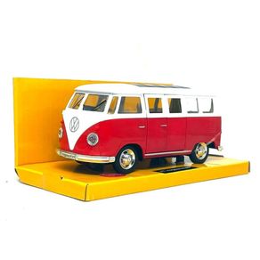 Miniatura-Carro-Volkswagen-Kombi-T1-C-Luz-e-Som-Vermelho-1-32