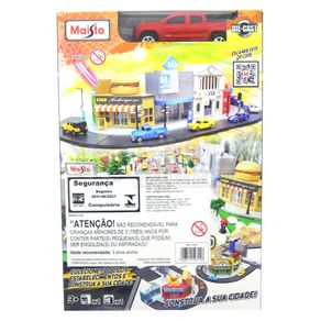 Playset-Jardinagem-Com-Miniatura-Picape-1-64-Vermelho