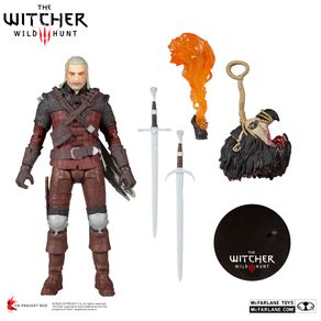 Action-Figure-18cm-Geralt-Rivia-Armadura-de-Lobo-The-Witcher