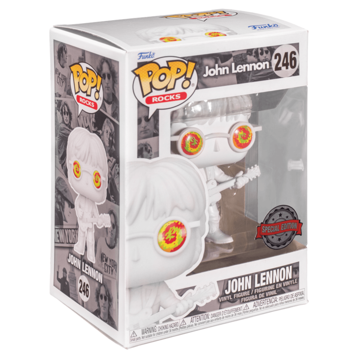 Pop Rocks John Lennon Edição Especial 246 Funko 56338 - limahobbies