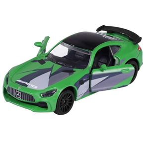 Miniatura-Carro-Mercedes-Benz-AMG-GT-R-1-64-Verde