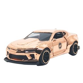 Miniatura-Carro-Chevrolet-Camaro-1-64-Rosa-Metalico