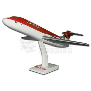 Miniatura-Aviao-de-Madeira-Fokker-100-Avianca