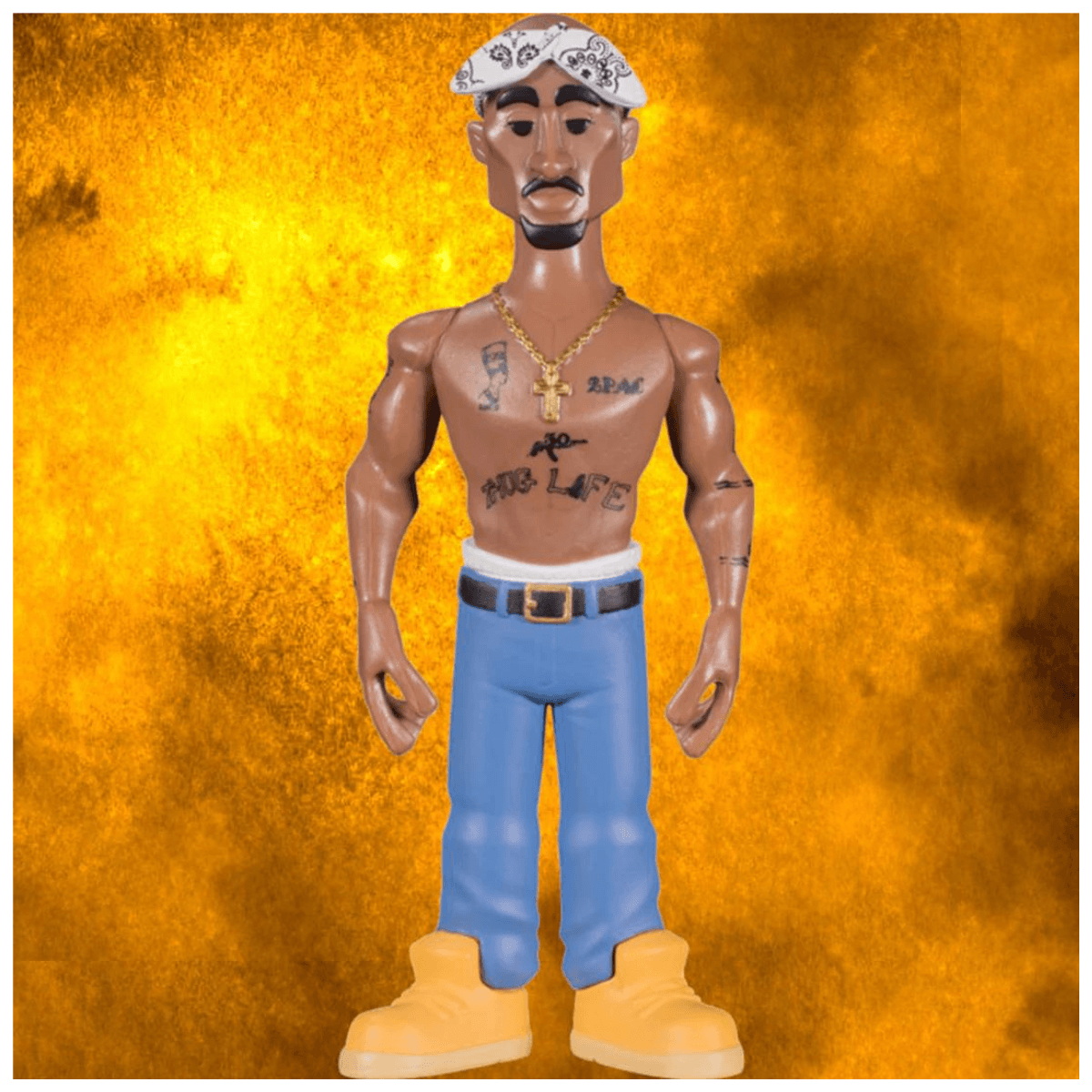 Gold 5 Vinyl Figure Rappers 2Pac Tupac Shakur Funko 56720