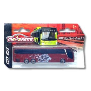 Miniatura-onibus-Man-City-Lion-s-Coach-L-na-escala-1-100-Vermelho