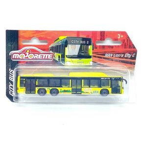 Miniatura-De-onibus-Man-Lion-s-City-C-1-100-Amarelo
