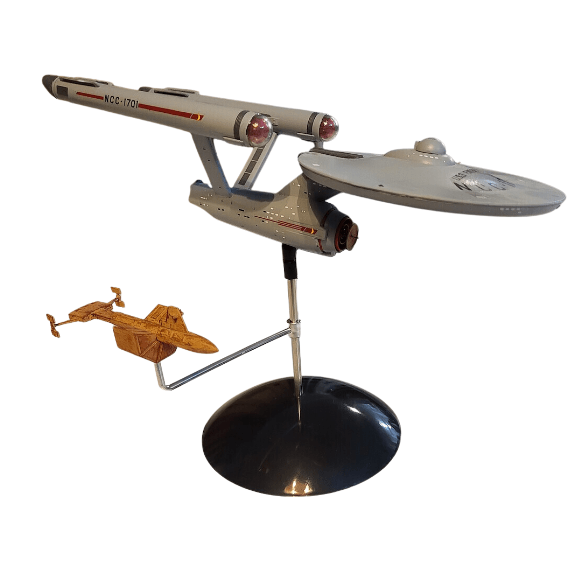 Kit Plástico Star Trek Uss Enterprise Space Seed 1/1000 Polar