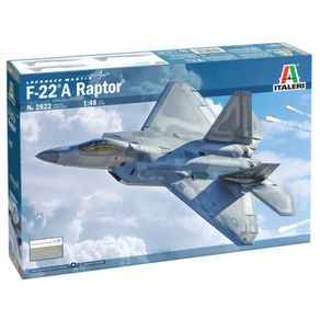 Kit-Plastico-Aviao-de-Caca-F-22-A-Raptor-1-48