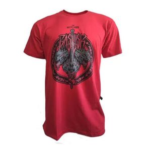 Camiseta-The-Witcher-Beasts-100--Algodao-G-Vermelho