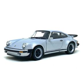 Miniatura-Carro-Porsche-911-Turbo-1-24-Prata
