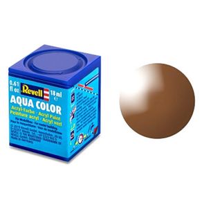 Tinta-Aqua-Color-Acrilica-Marrom-Lama-Brilhante-18-Ml