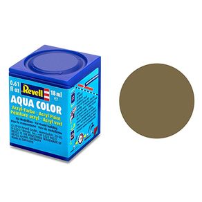 Tinta-Aqua-Color-Acrilica-Marrom-Olive-Fosco-18-ml
